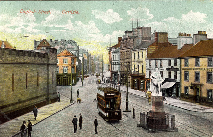 English Street, Carlisle, circa 1900